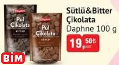 DAPHNE  SÜTLÜ&BİTTER ÇİKOLATA